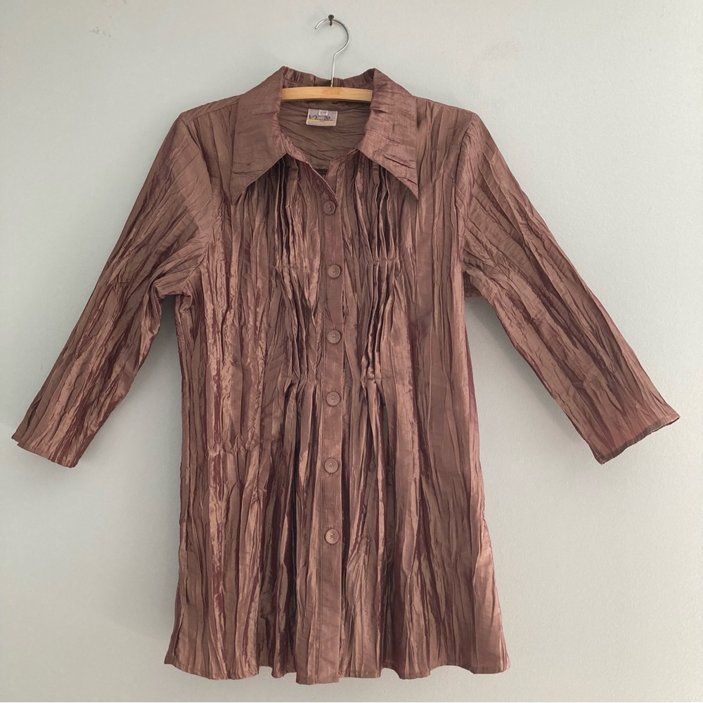 NOELLE copper blouse